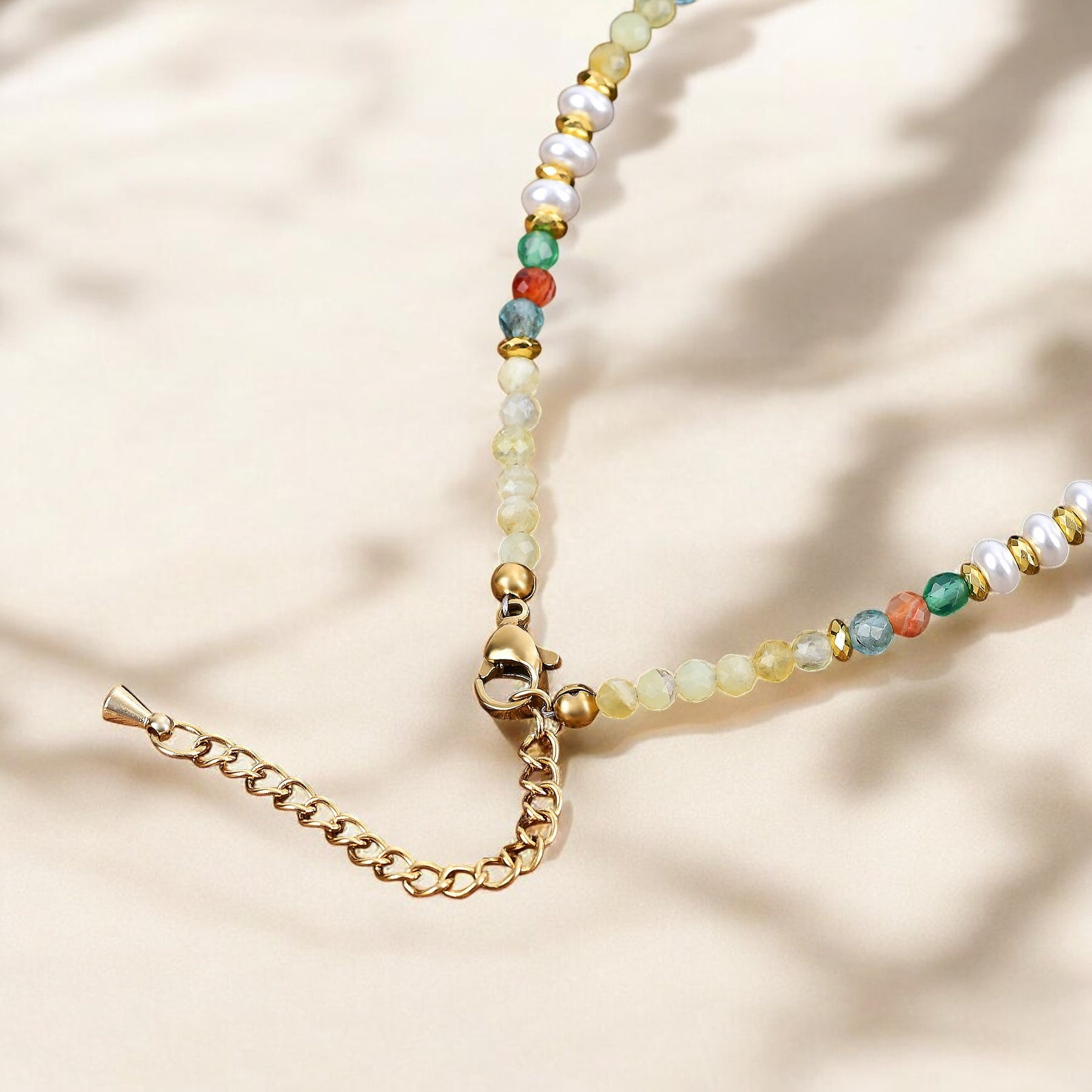 Golden Sunset Starfish Anklet