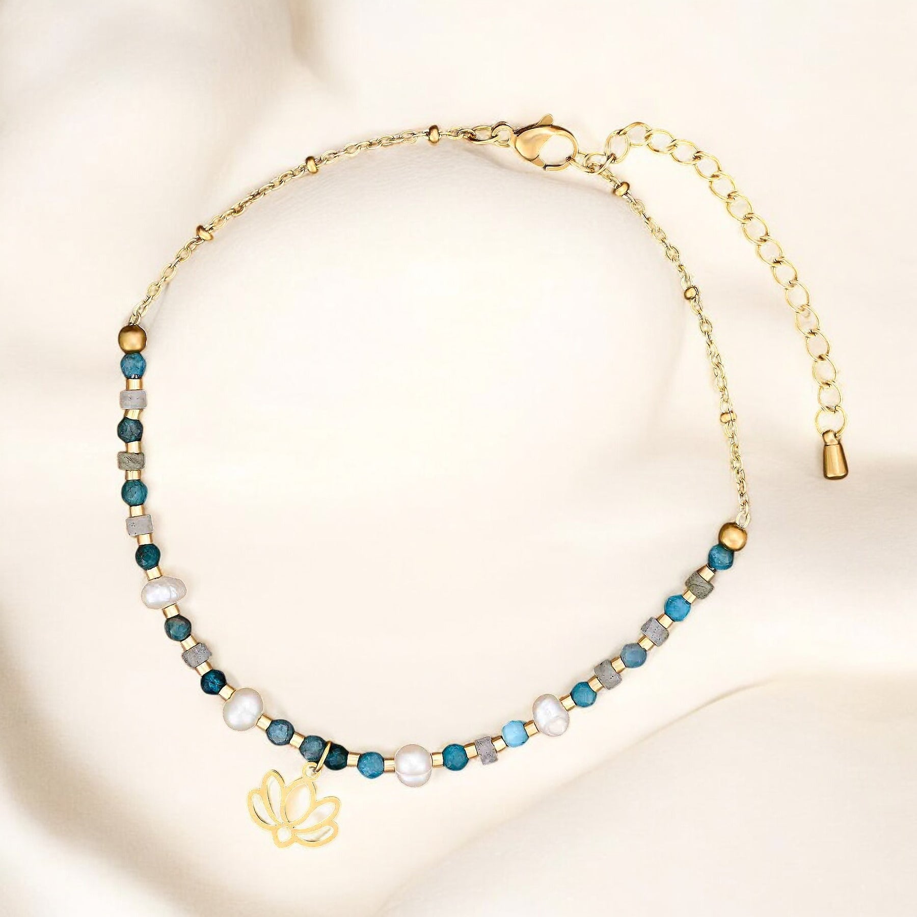 Tranquil Lotus Anklet