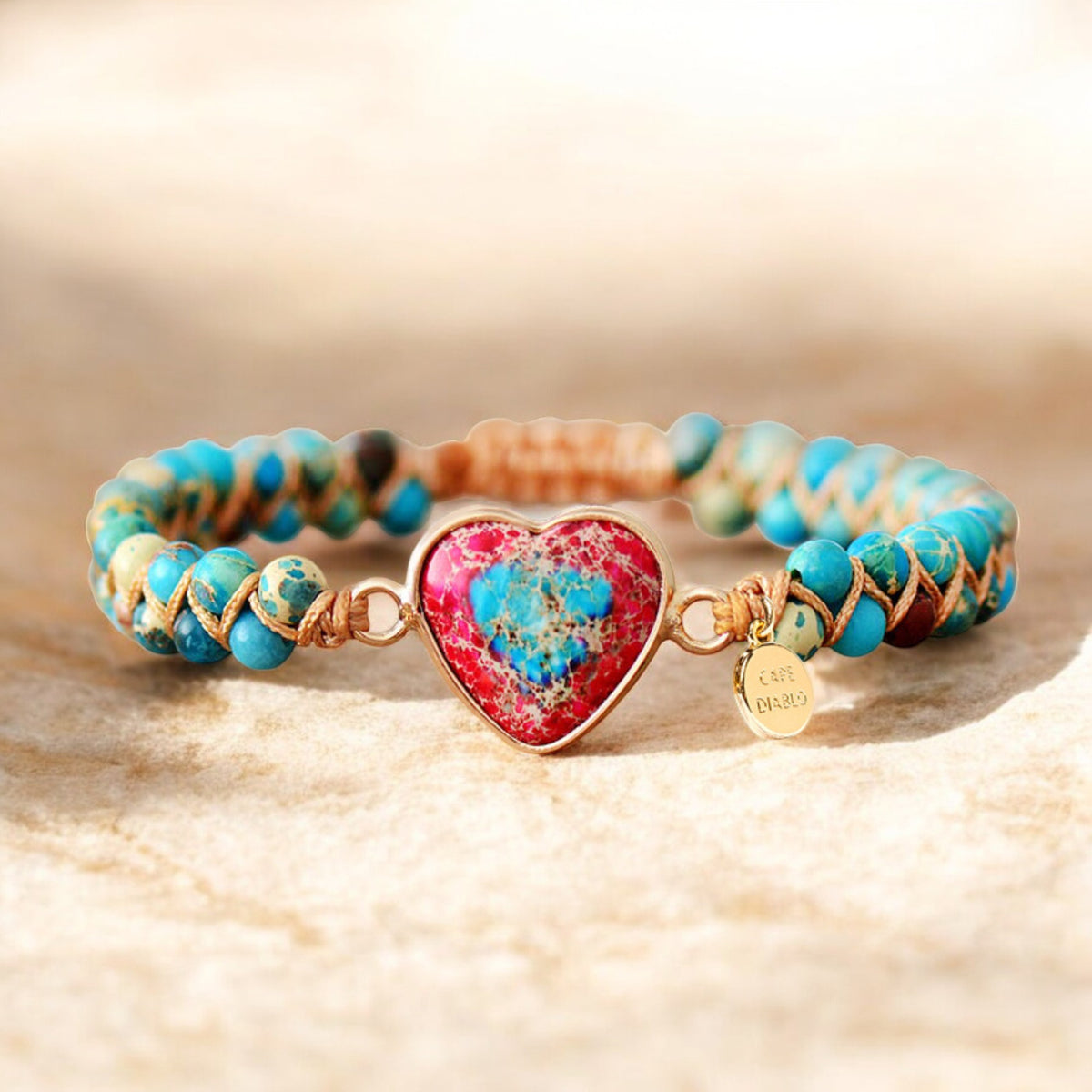 Passion Heart Friendship Bracelet