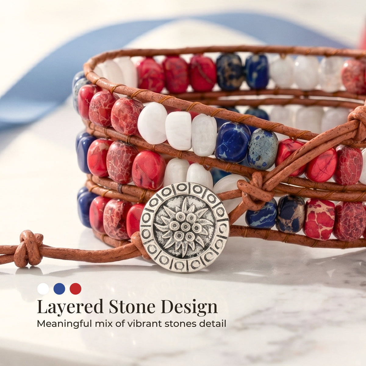 Freedom Light Wrap Bracelet