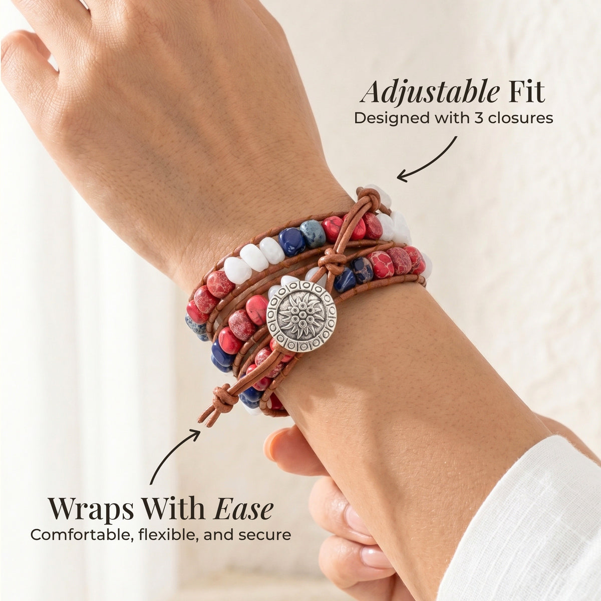 Freedom Light Wrap Bracelet