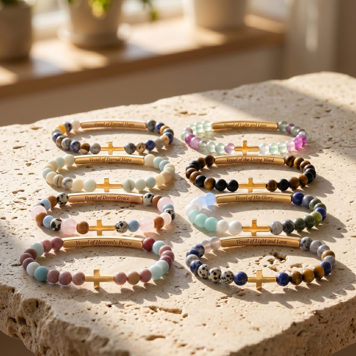 Vessels of Purpose Secret Message Bracelet