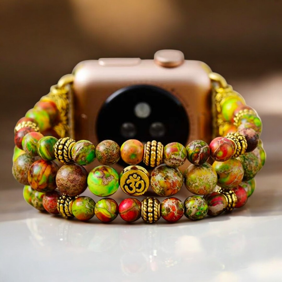 Conifer Jasper Stretch Apple Watch Strap