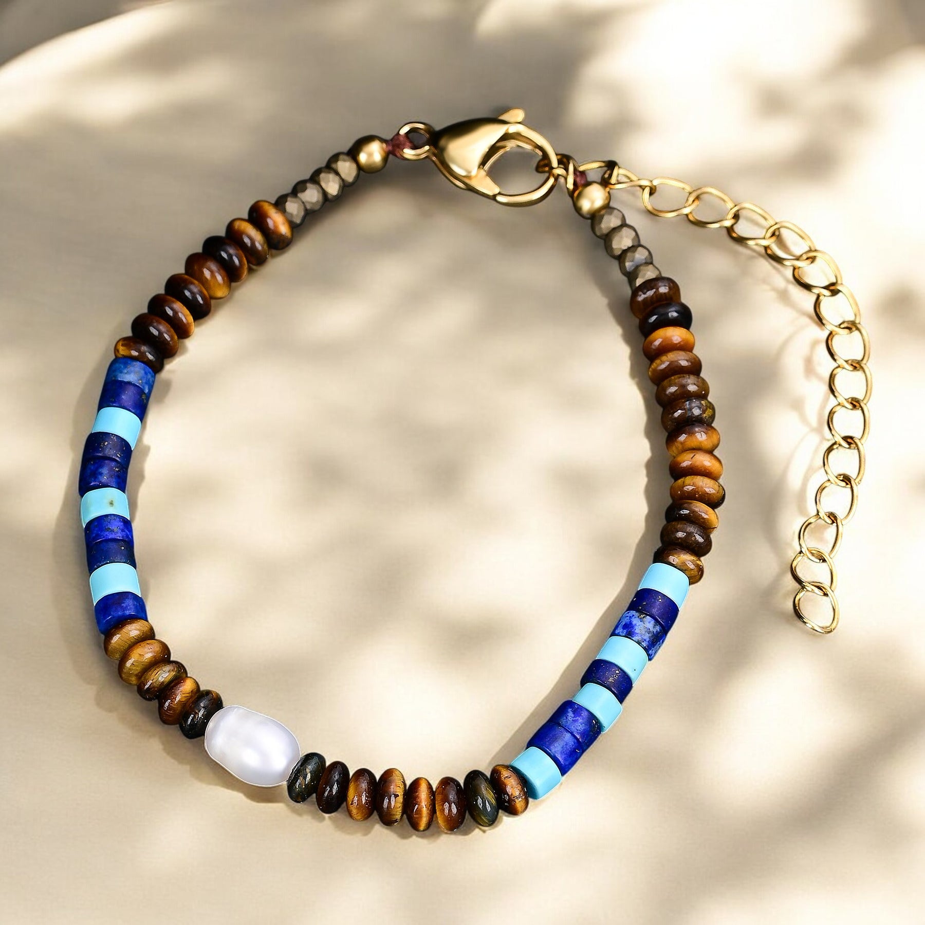 Men's Cobalt Earth Bracelet