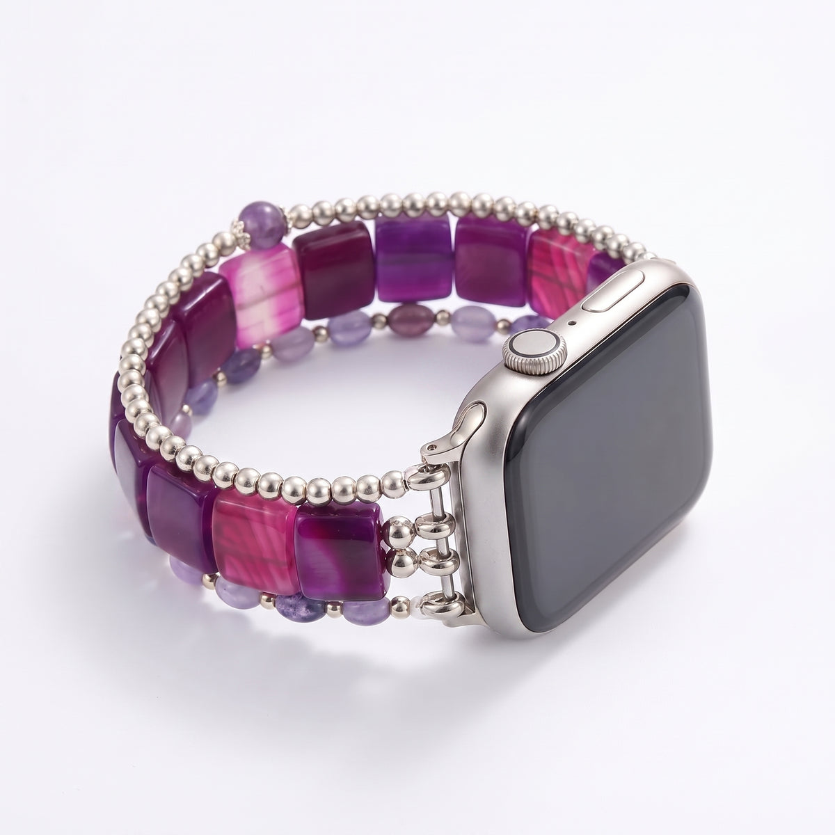 Azure Dream Sodalite Stretch Apple Watch Strap