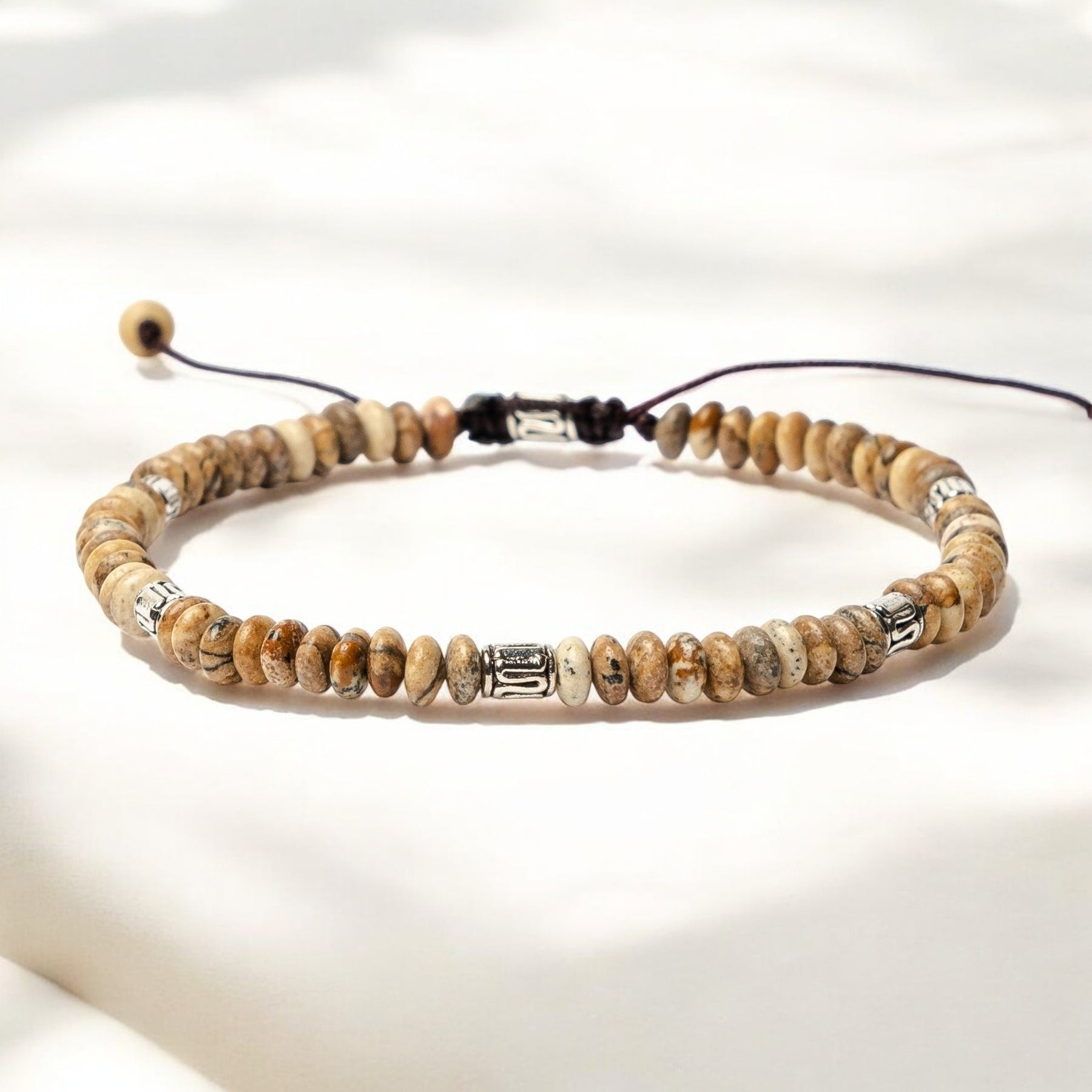 Men's Tibetan Jasper Bracelet