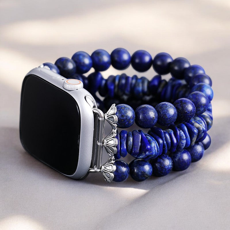 Ocean Sapphire Stretch Apple Watch Strap