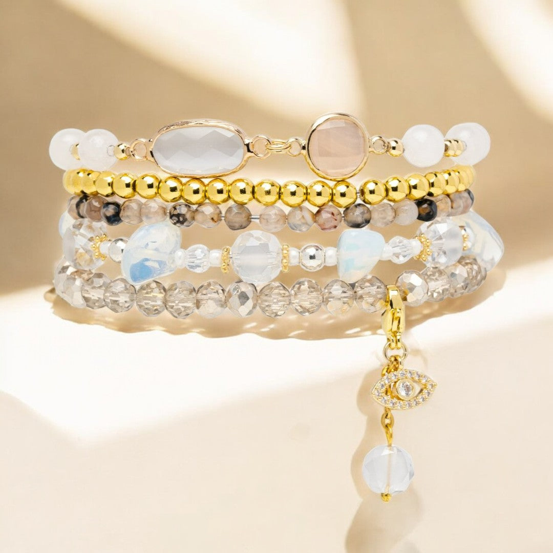 Sterling Glamour Stretch Apple Watch Strap