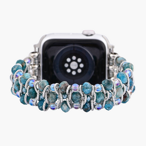 Apatite Azure Braided Apple Watch Strap