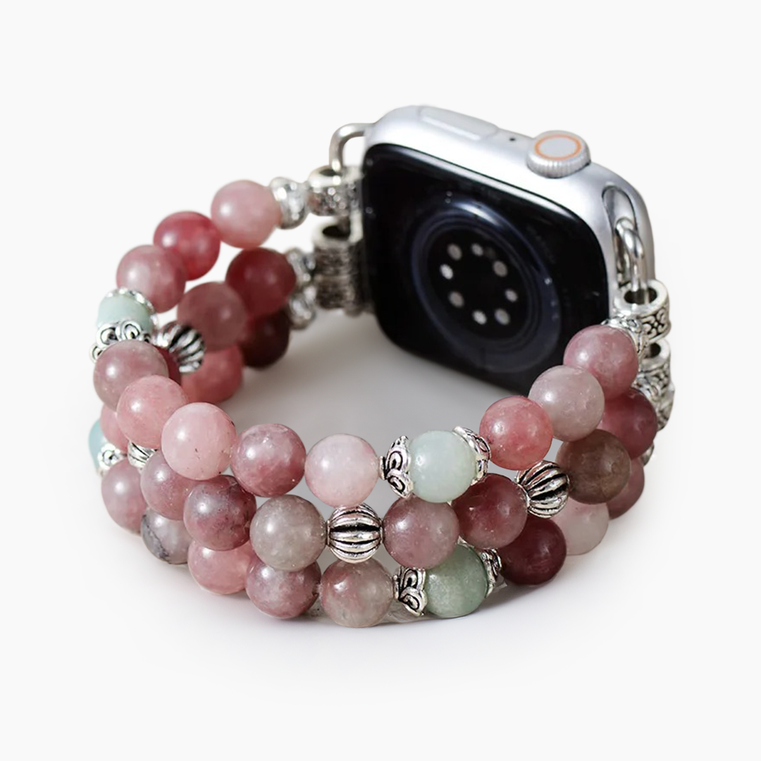 Dusky Rose Stretch Apple Watch Strap