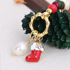 Christmas Glow Pearl Bracelet
