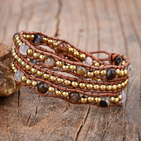 Terra Glow Wrap Bracelet