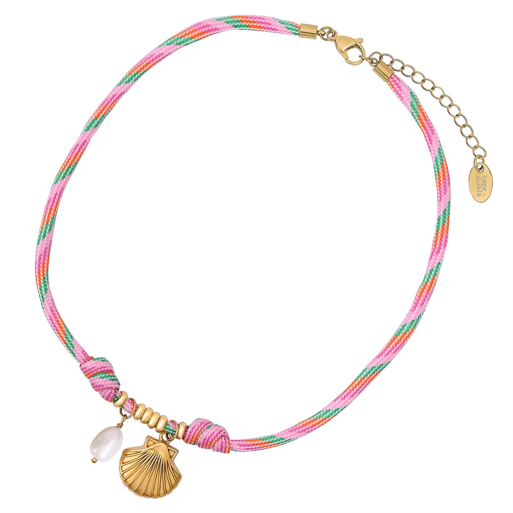 Seaside Shell Charm Necklace