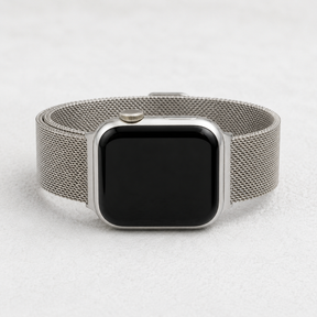 Platinum Steel Luxury Apple Watch Strap