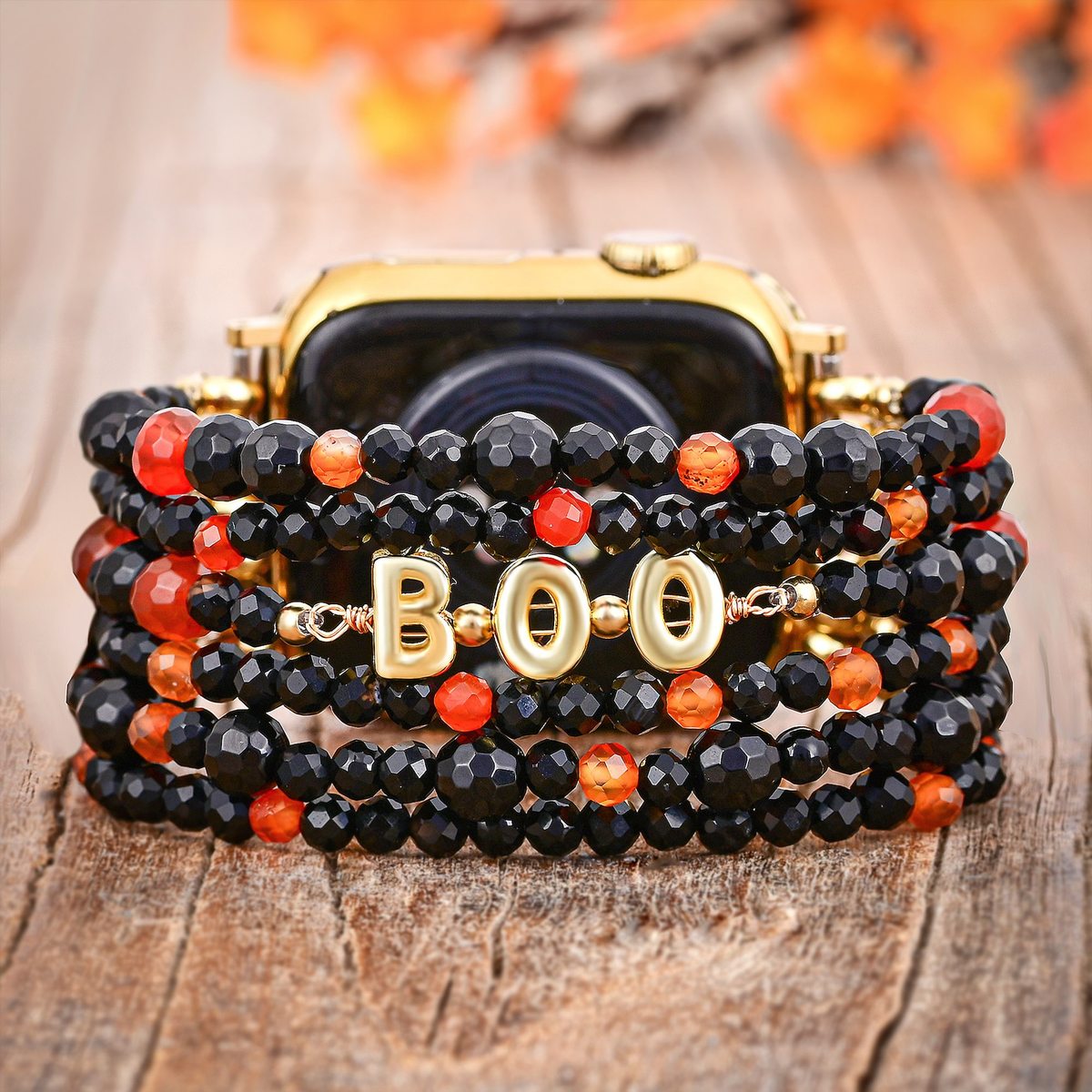 Halloween Pumpkin Patch Apple Watch Strap