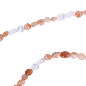 Sunstone & Quartz Harmony Necklace