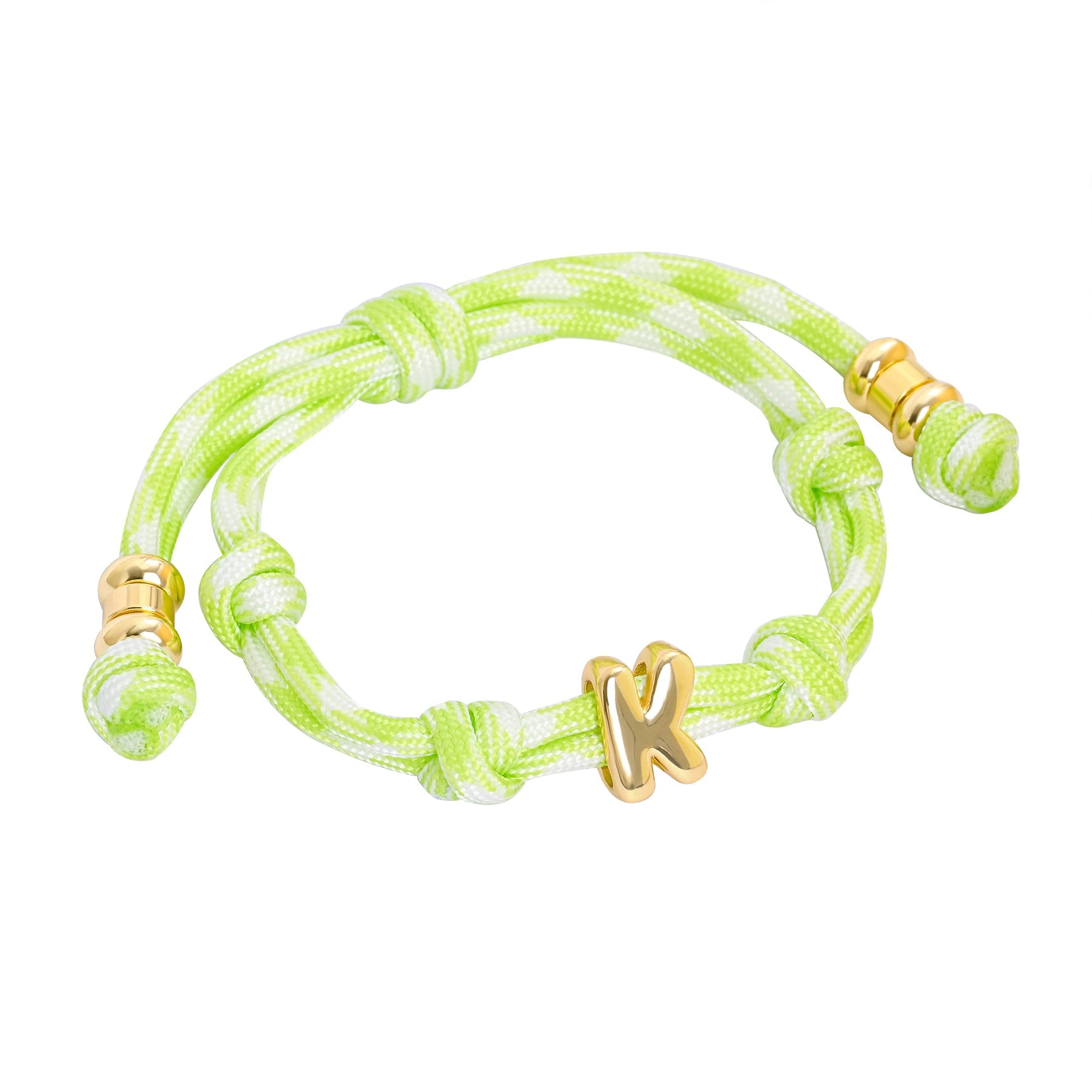 Knotted Initial Bracelets