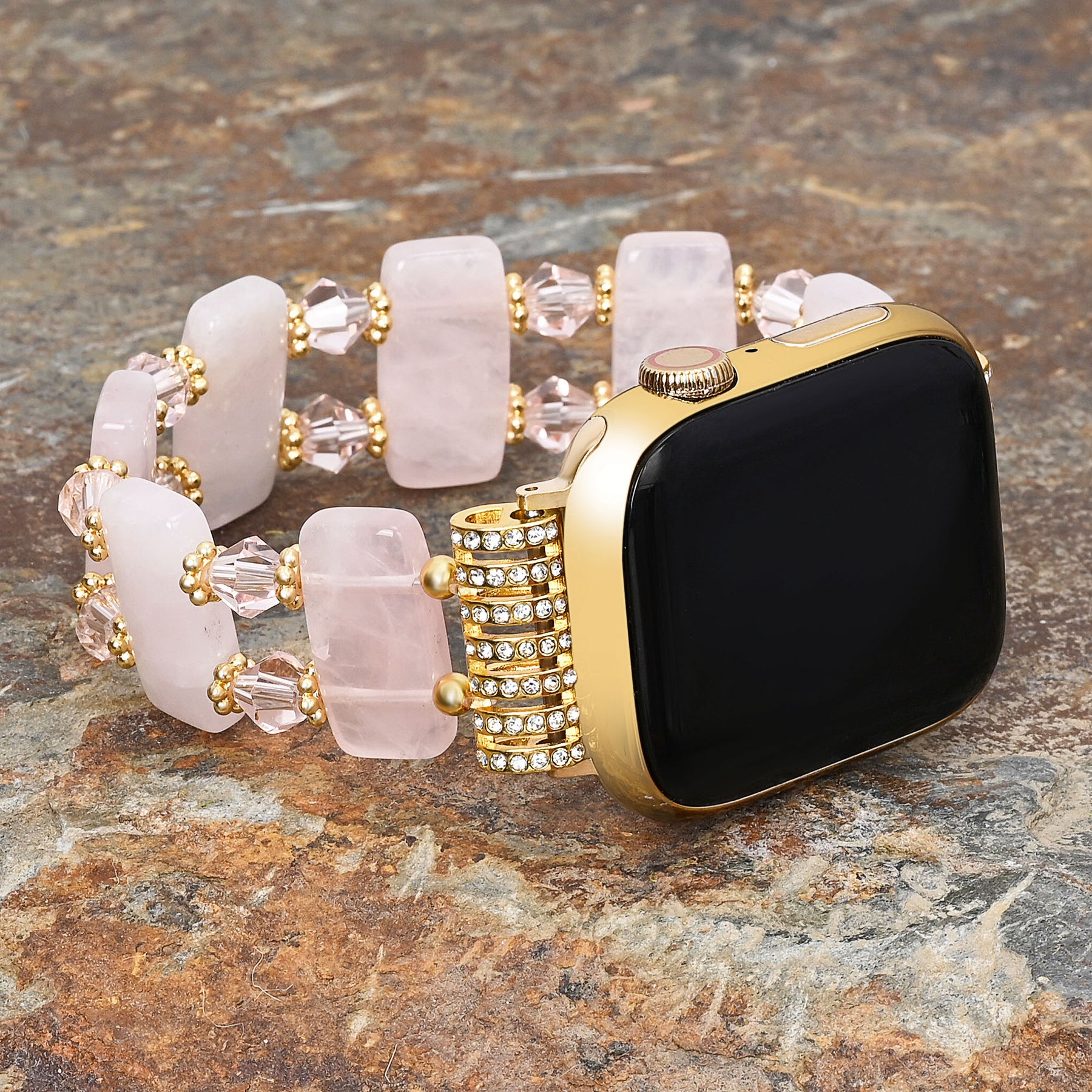 Rose Harmony Stretch Apple Watch Strap