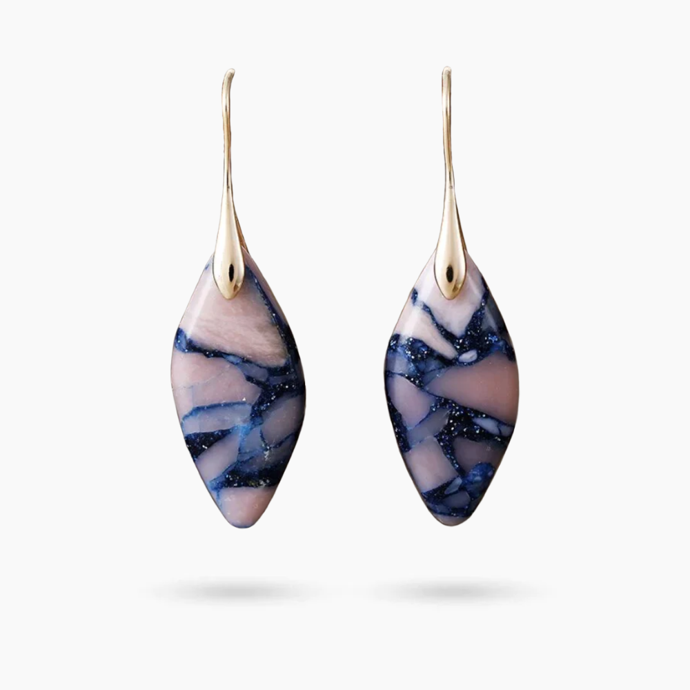 Azure Horizon Jasper Earrings