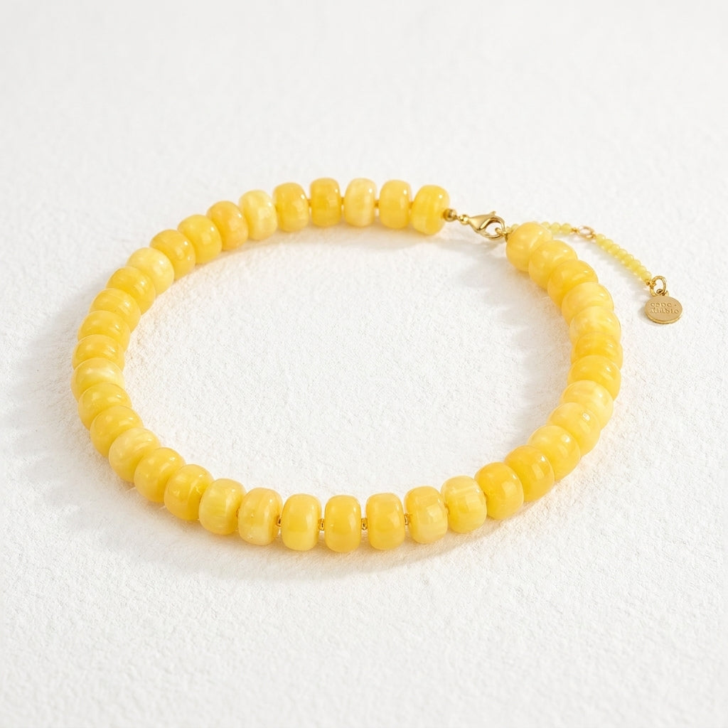 Chunky Honey Glow Necklace