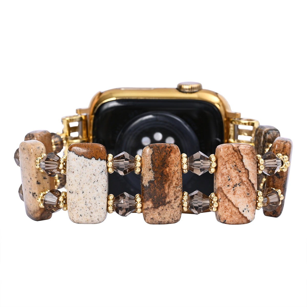 Desert Jasper Stretch Apple Watch Strap