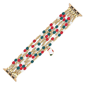 Santa's Joy Festive Stretch Apple Watch Strap