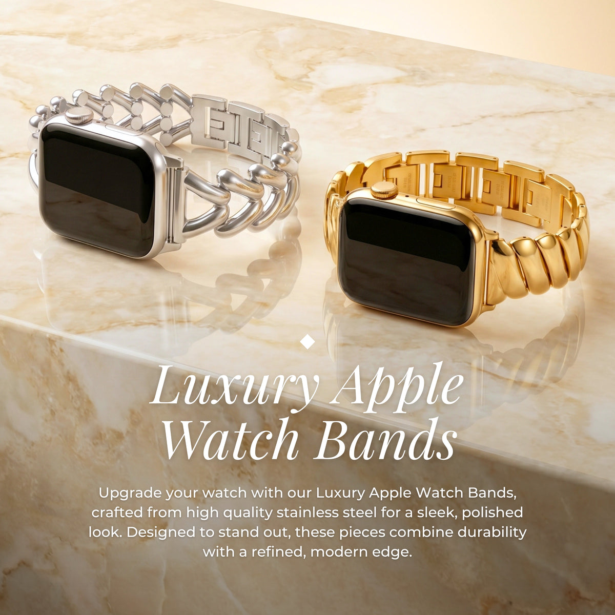 Classic Duo Luxury Apple Watch Strap