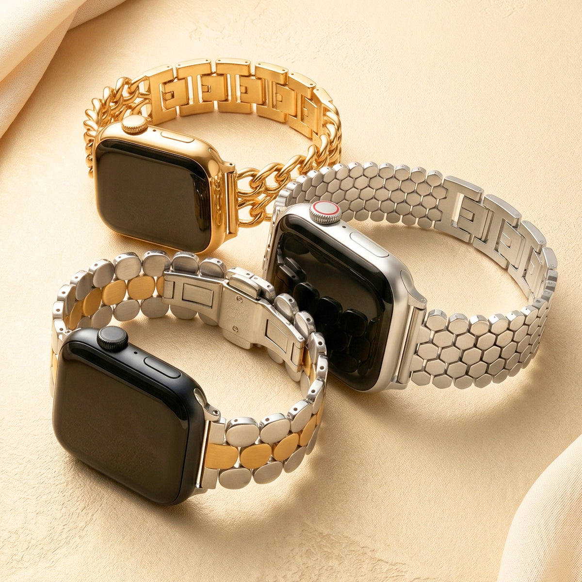 Classic Duo Luxury Apple Watch Strap