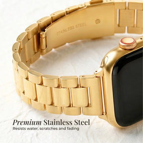 Classic Gold Luxury Apple Watch Strap