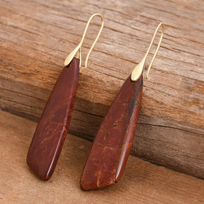 Forest Ember Drop Earrings