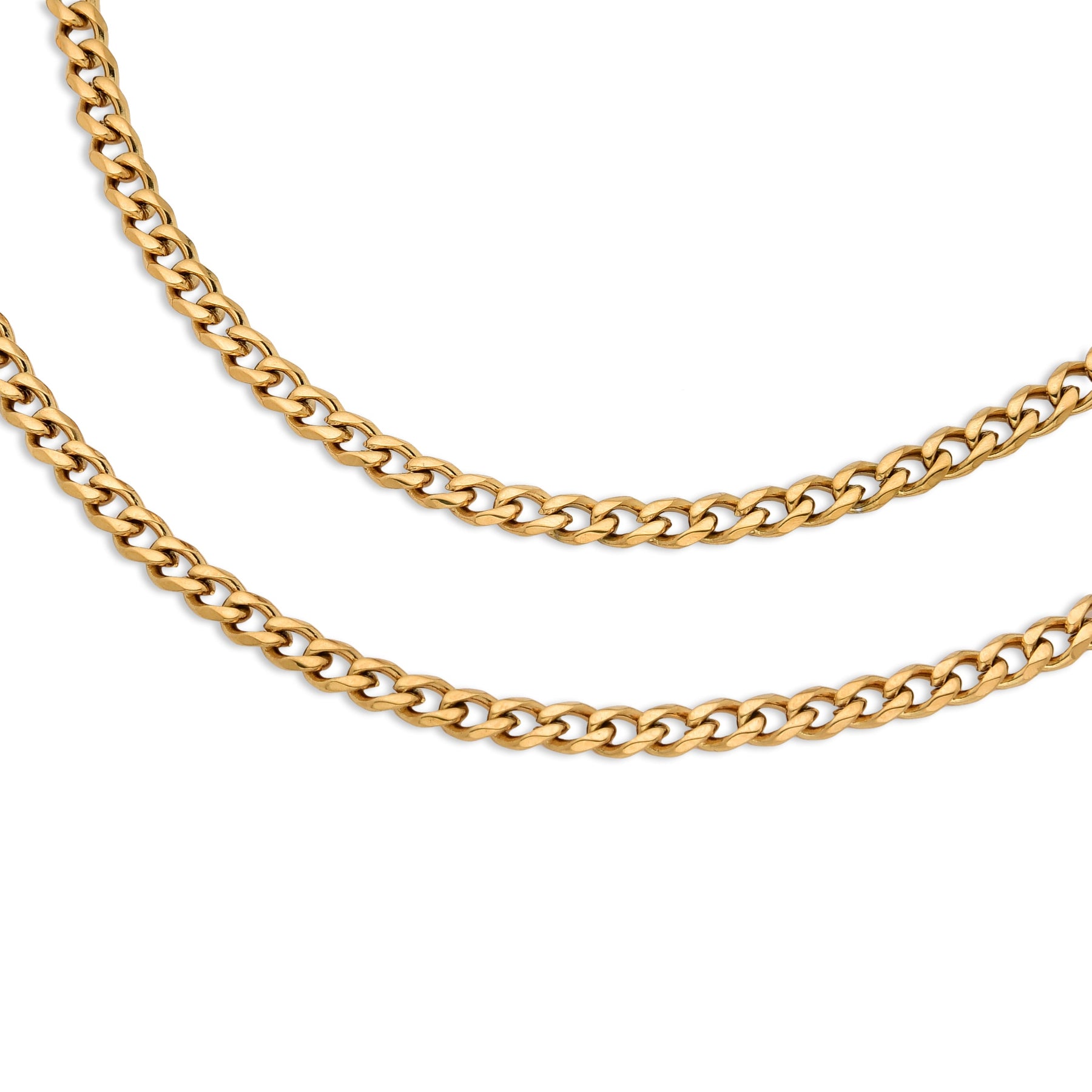 Cuban Chain (Gold) 4mm