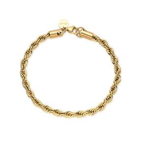 Rope Bracelet (Gold) 5mm