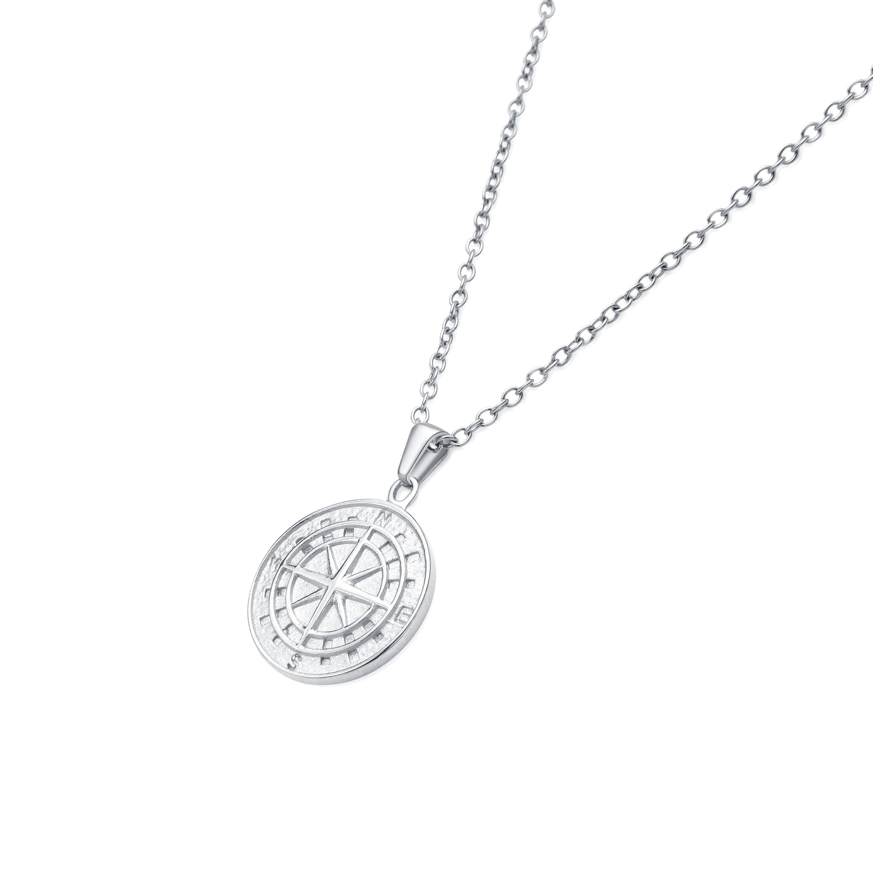 Compass Pendant (Silver)