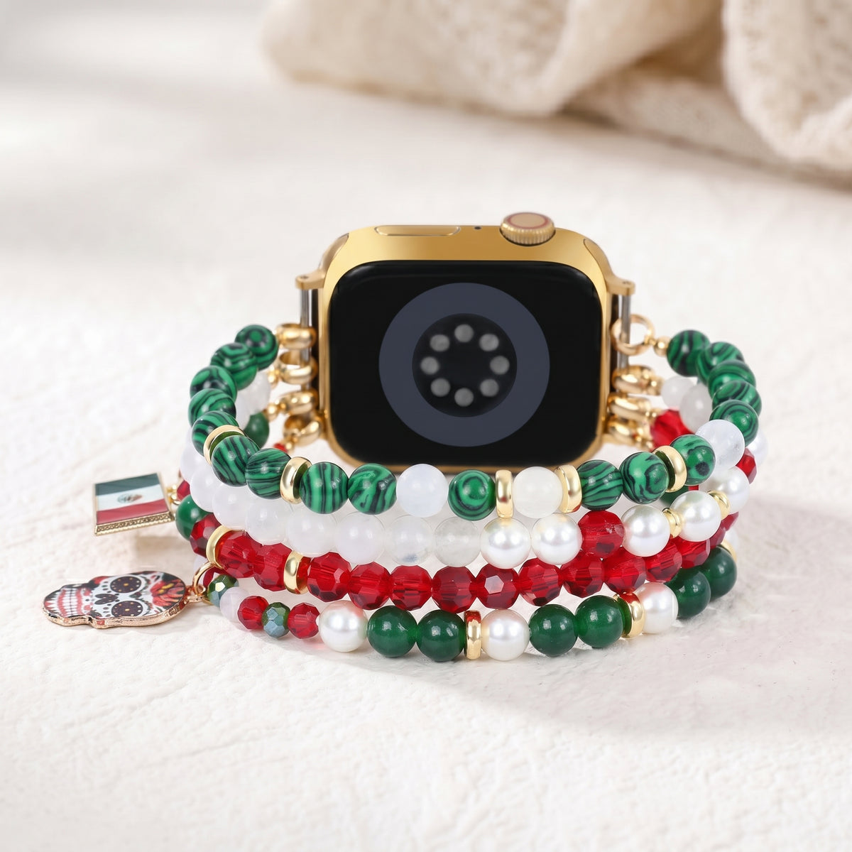 Viva México Stretch Apple Watch Strap