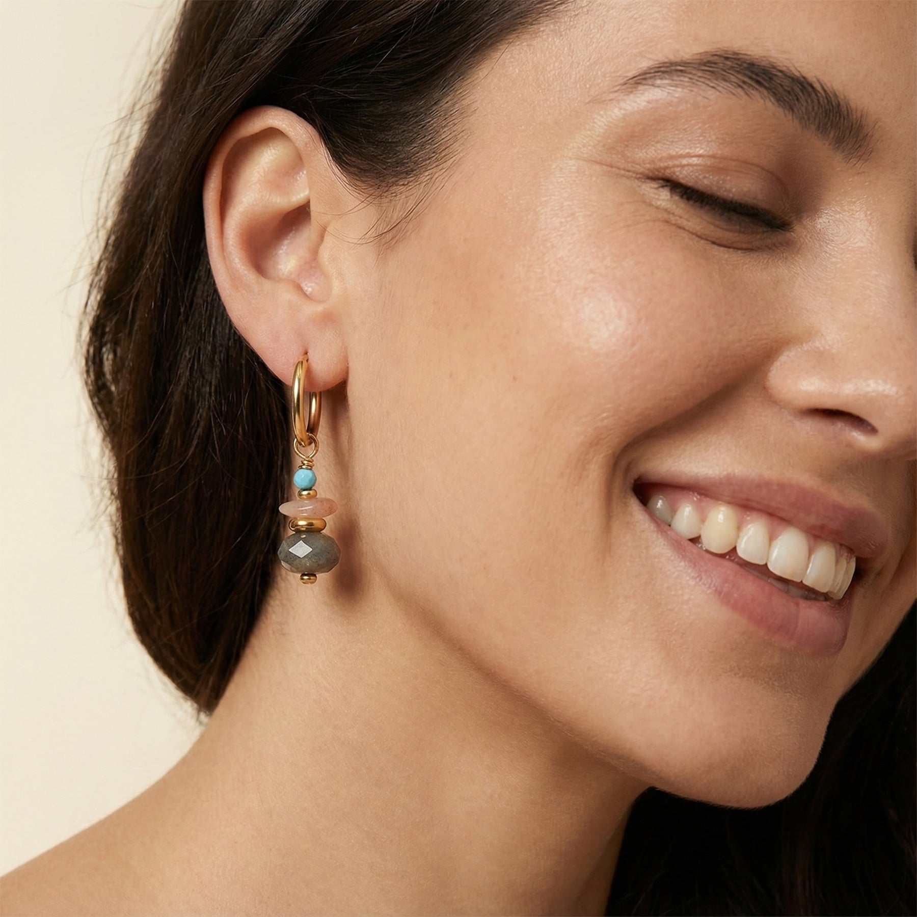 Aurora Labradorite Earrings