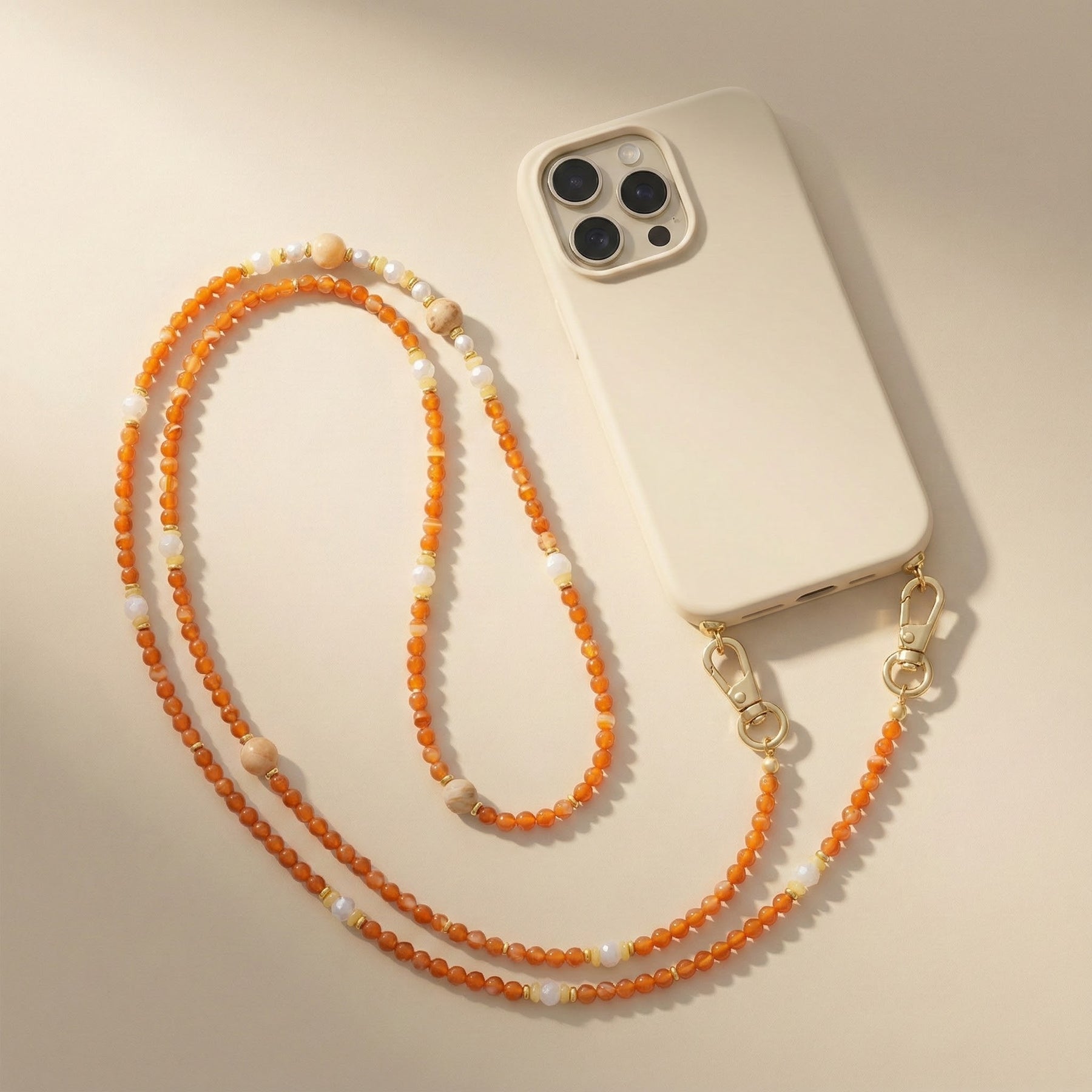 Sunstone Glow Phone Chain