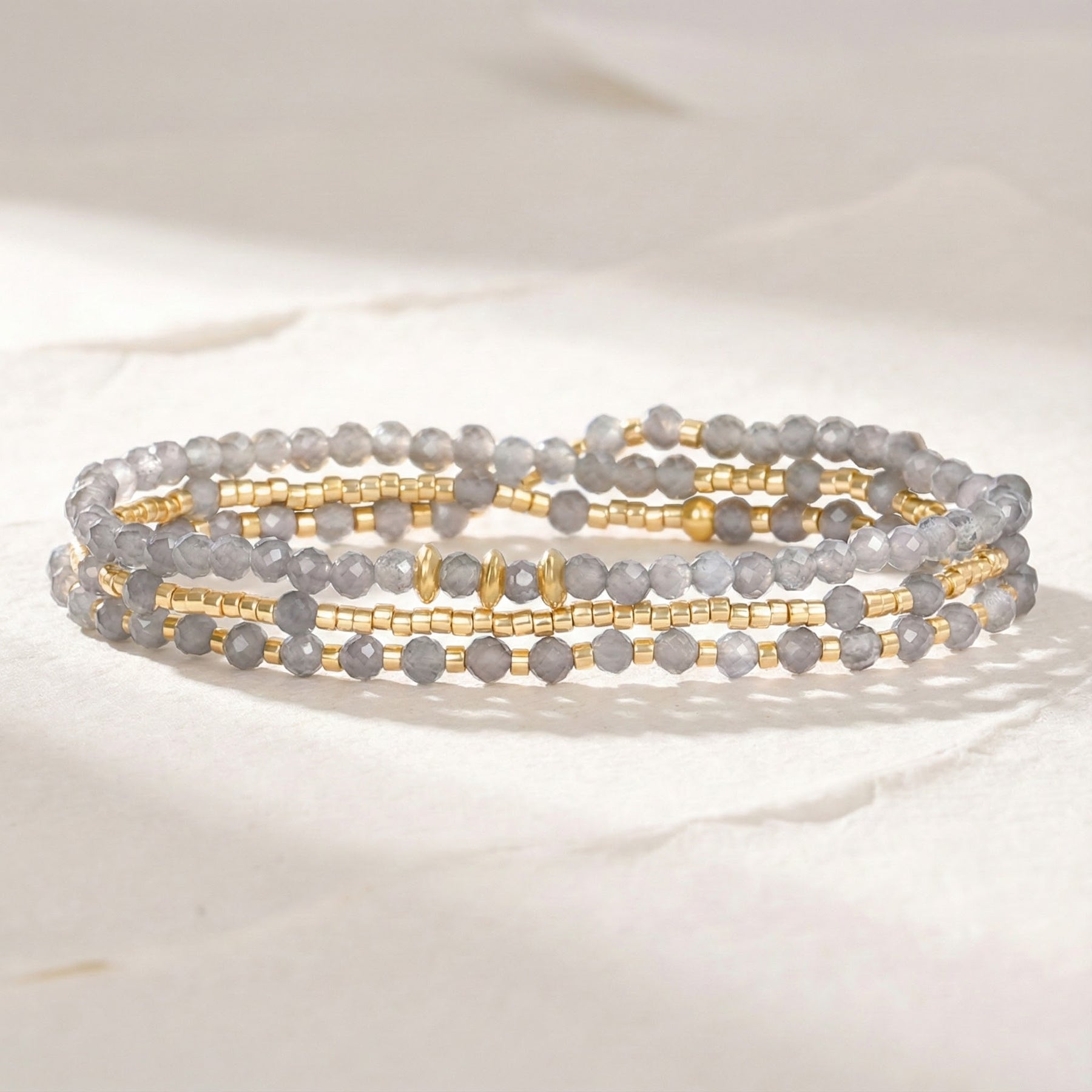 Smoky Moon Multi-Style Bracelet/Necklace