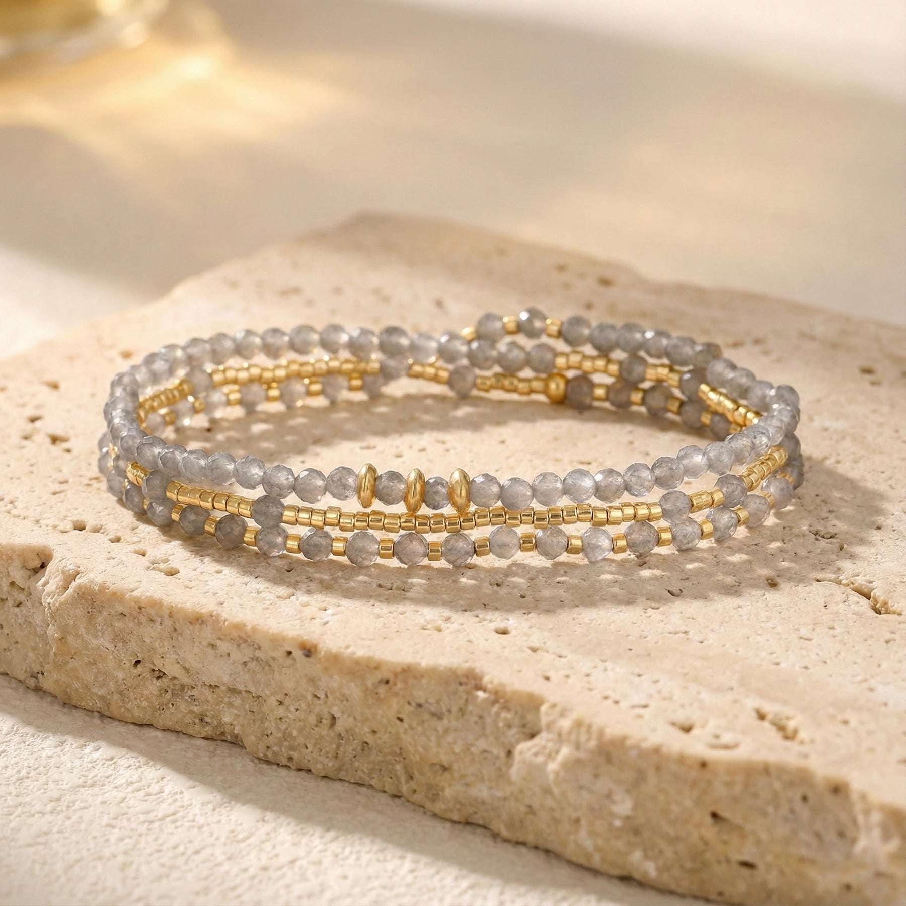Smoky Moon Multi-Style Bracelet/Necklace