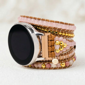 Golden Rose Quartz Samsung Galaxy Watch Strap