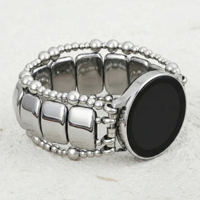 Platinum Noir Stretch Samsung Galaxy Watch Strap