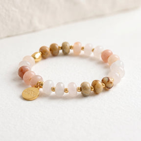 Blush Aventurine Bloom Bracelet