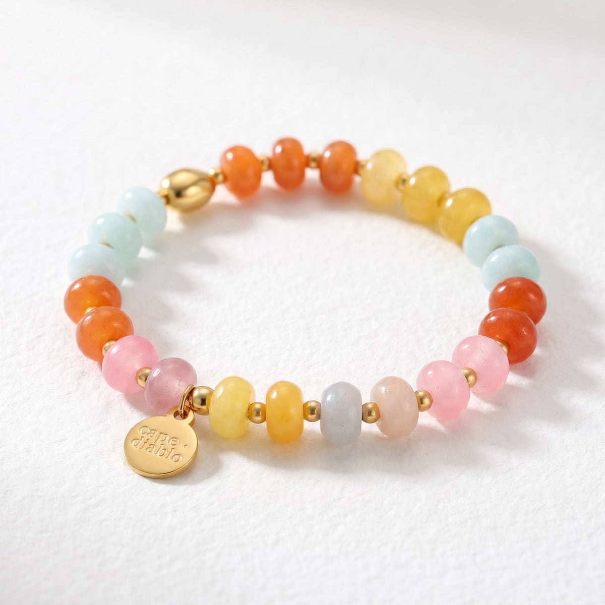 Amber Jade Bloom Bracelet