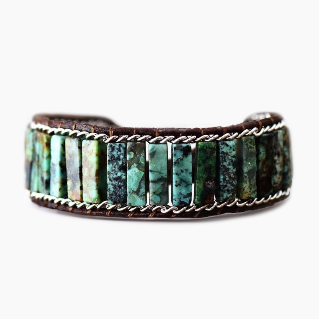 Oceanic Turquoise Cuff Bracelet