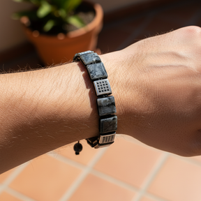 Men’s Black Labradorite Bracelet