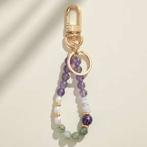 Amethyst Harmony Bag Charm