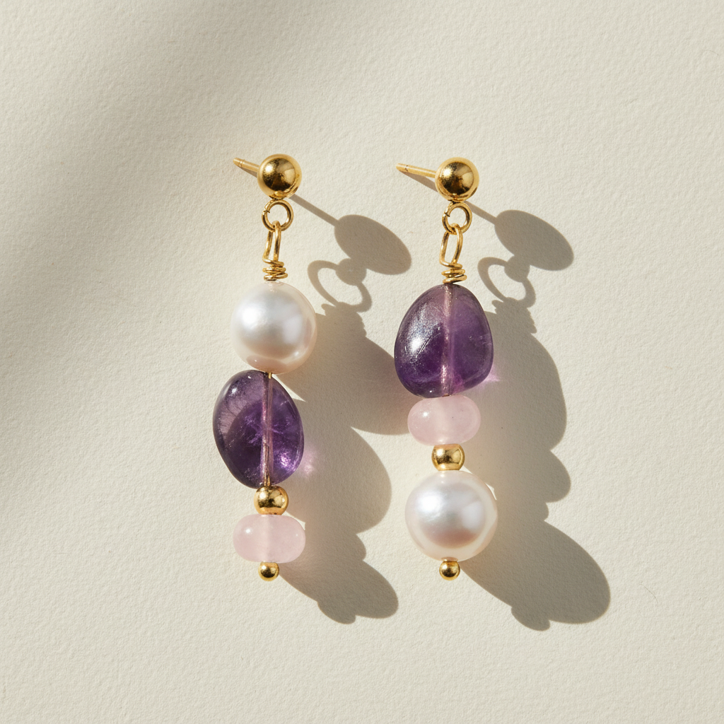 Amethyst Glow Earrings