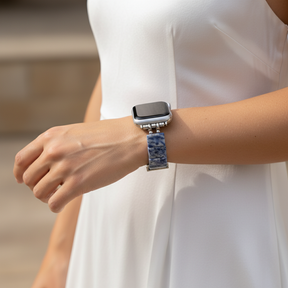 Blue Horizon Sodalite Stretch Apple Watch Strap