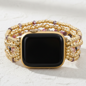 Blush Bloom Stretch Apple Watch Strap