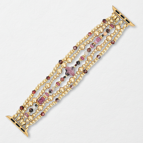 Blush Bloom Stretch Apple Watch Strap