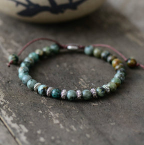 Men's African Turquoise Ragnar Bracelet - Cape Diablo